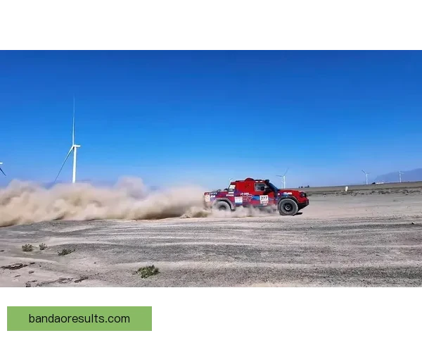 2026环塔拉力赛激情开赛中外车手沙漠争锋竞速激烈